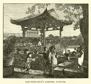 Pan-ting-Quas Garden, Canton af American School