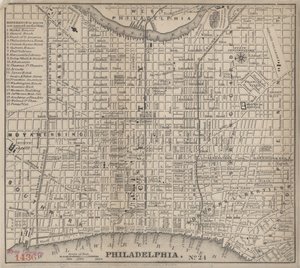 Philadelphia, 1848 af American School