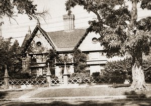 Pickering House, Salem, Massachusetts, 1915 (sepia tone dybtryk) af American School