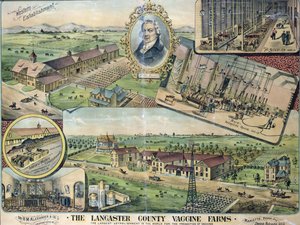 Plan for Lancaster County Vaccine Farms, Nebraska af American School