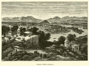 Poona, nær Bombay af American School