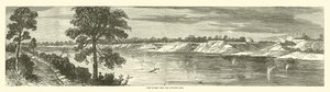 Port Hudson fra den modsatte bred, maj 1863 af American School