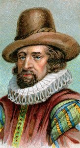 Portræt af Francis Bacon af American School