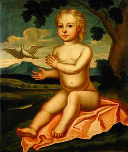 Portræt af Martha "Patty" Pintard (1769-1837) (olie på linned) af American School