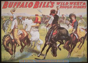 Plakat for Buffalo Bills (1846-1917) Wild West Show af American School