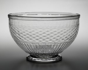 Punch Bowl, ca. 1820-1840 (blyglas) af American School
