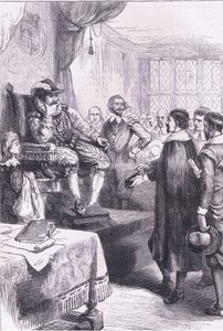 Puritaner før James I, illustration fra Cassell