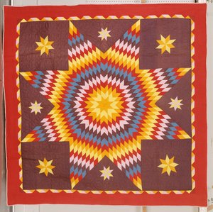 Quilted coverletdani af American School