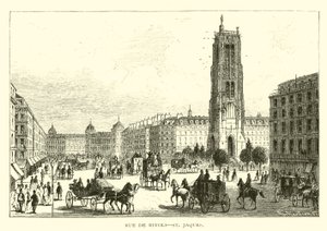 Rue de Rivoli, St. Jacques af American School