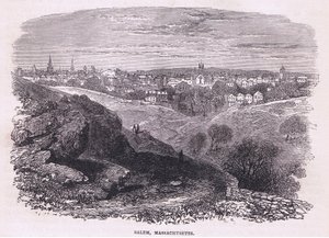 Salem Massachusetts, illustration fra Cassell
