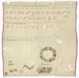 Sampler (uld?) af American School