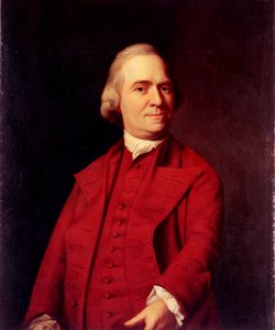 Samuel Adams, ca. 1770-72 af American School