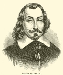 Samuel Champlain (gravering) af American School
