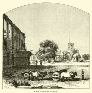 Scene af Siege of Lucknow af American School