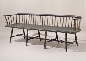 Sofa, 1807-14 (malet ahorn) af American School