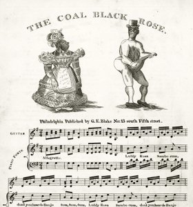 Noder til The Coal Black Rose af American School
