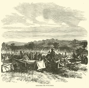 Tilflugtssted for sårede, september 1862 af American School