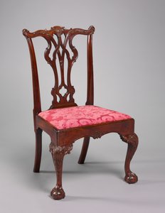 Sidestol, ca. 1770 af American School