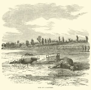 Sted for et batteri, september 1862 af American School