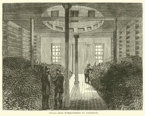 Håndvåben overgivet af Johnston, april 1865 af American School