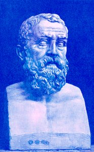 Solon, illustration fra History of Greece af Victor Duruy, udgivet 1890 (digitalt forbedret billede) af American School