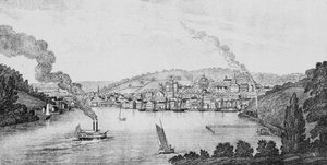 South View of Norwich City, fra 