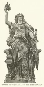 Statue af Germania på Niederwald