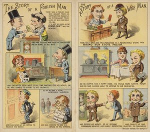 Historien om den vise mand og den tåbelige mand af American School
