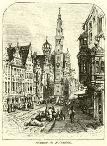 Gade i Augsburg af American School