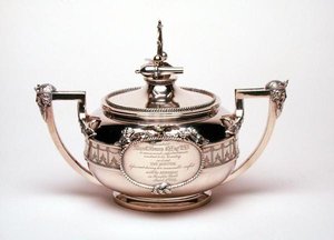 Sugarbowl af Tiffany & Co., ca. 1863 (sølv) af American School