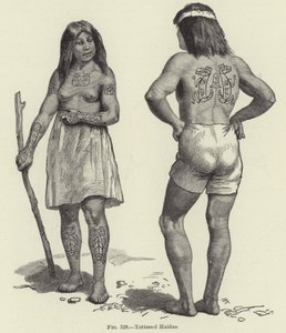Tattooed Haidas af American School