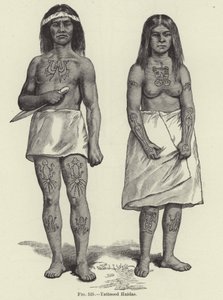 Tattooed Haidas af American School