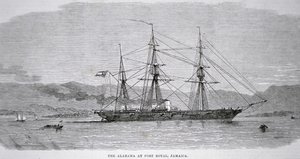 Alabama ved Port Royal, Jamaica af American School