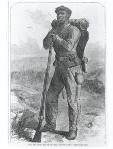 The Escaped Slave in the Union Army, fra 