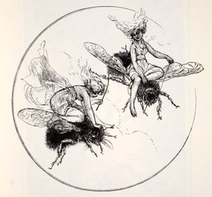 The Days, of The World Guide to Gnomes, Fairies, Elves and Other Little People af Thomas Keightley (1789-1872) Udgivet 1880 af American School