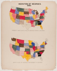 "[The Georgia Negro] Migration of Negroes" af American School