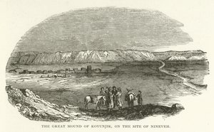 The Great Mound of Koyunjik, på stedet for Nineveh af American School