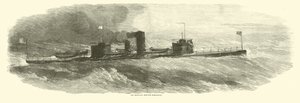 Den jernbeklædte monitor Monadnock, december 1864 af American School