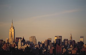 Manhattan Skyline af American School