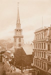 The Old South Meeting House, Boston (fotogravure) af American School