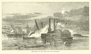 Dronningen af Vesten og Vicksburg, februar 1863 af American School