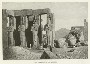 Ramesseum i Theben af American School