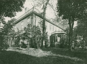 The Schuyler Mansion Albany (fotogravure) af American School