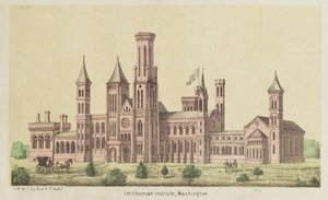 Smithsonian Institute, Washington, udgivet af E. Sachse af American School