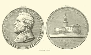 Thomas-medaljen, oktober 1863 af American School