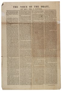 Udkastets stemme, 21. juli 1863 af American School