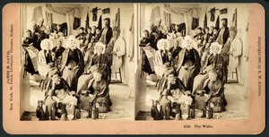 The Wake, ca. 1890 (stereograf) af American School