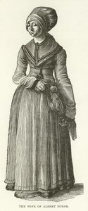 Albert Durers hustru af American School