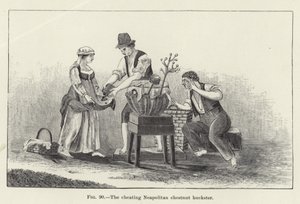 Den utro napolitanske kastanje-huckster af American School