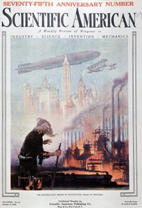 Drømmen blev realiseret om 75 års fremskridt - i "" Scientific American"" af 02/10/1920 af American School